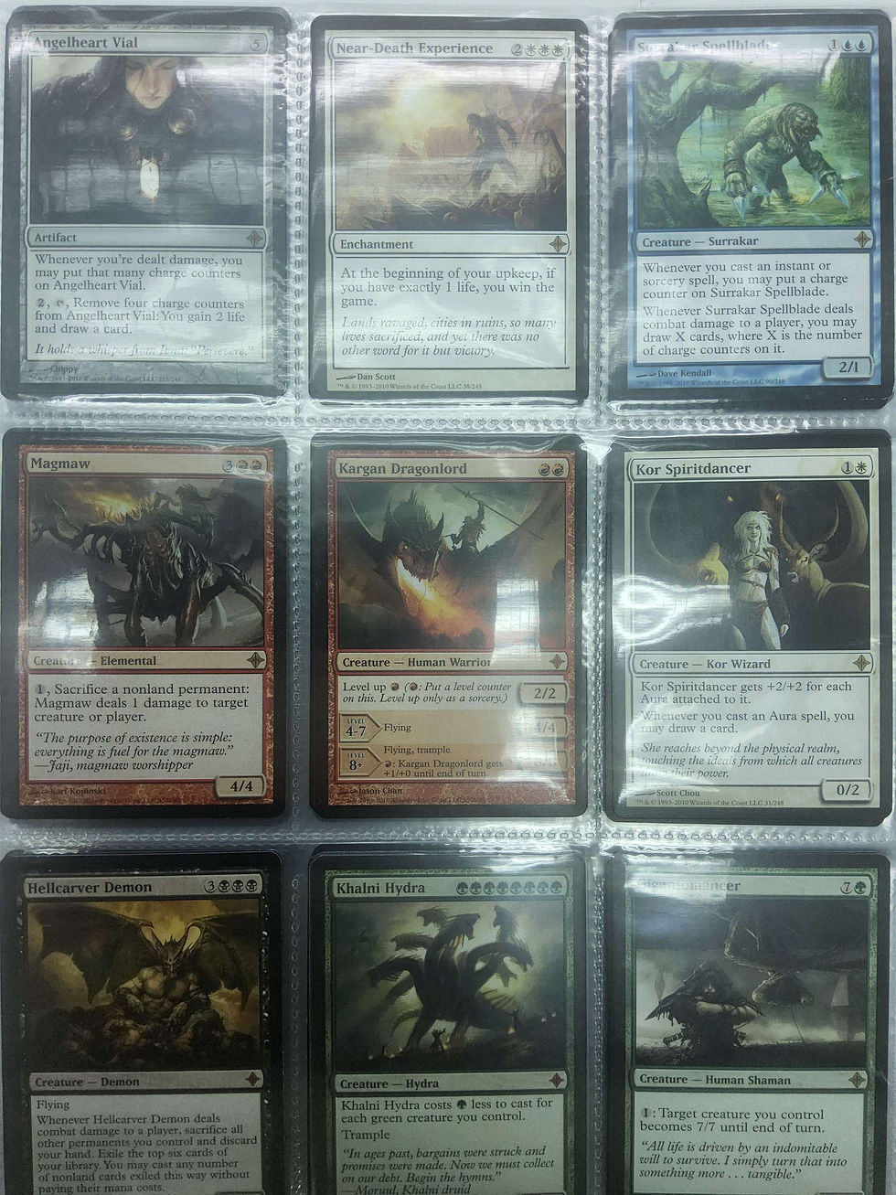 縮圖：Non Foils Zendikar to Innistrad