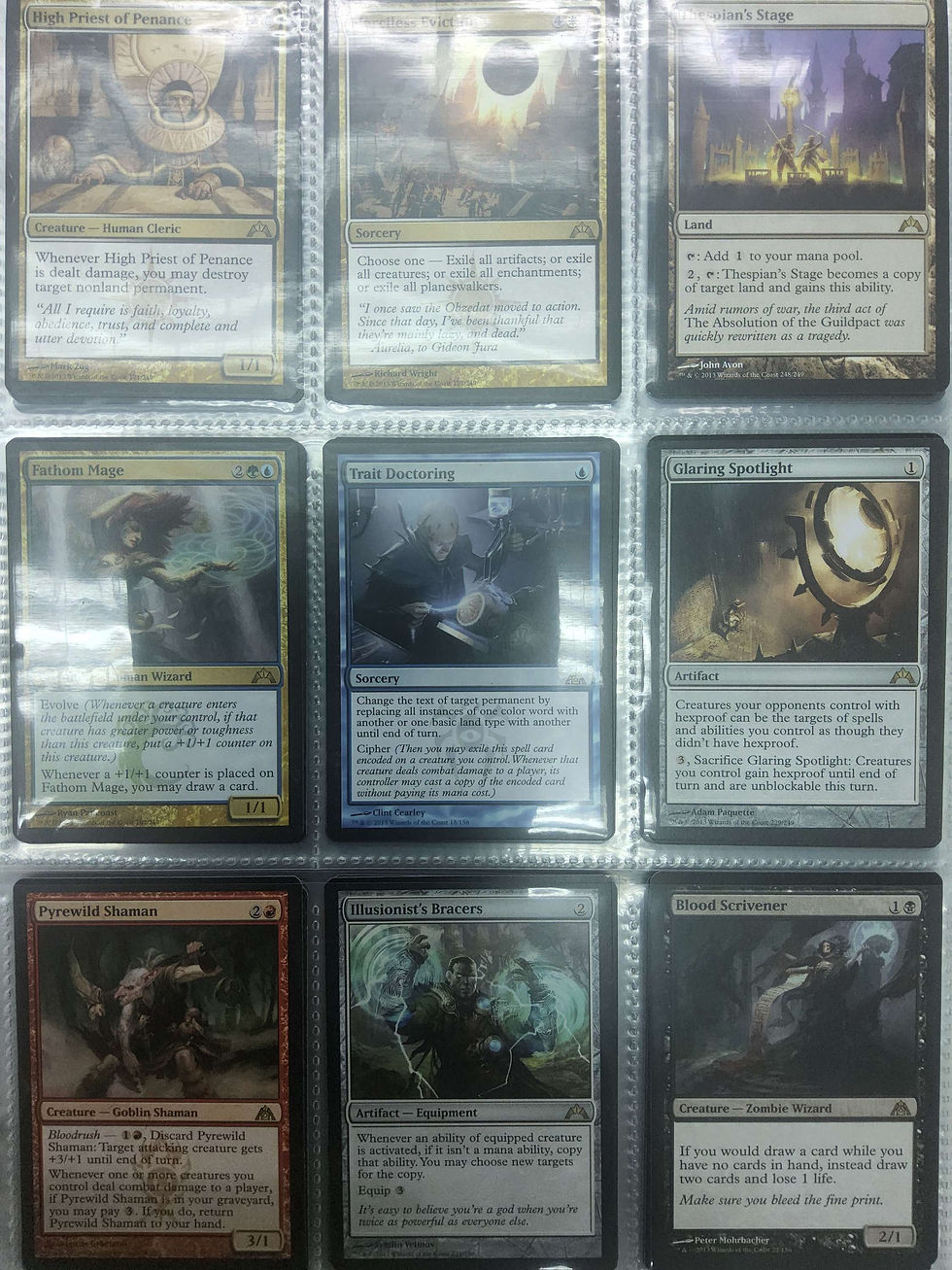 縮圖：Non Foils Innistrad to Ravnica 