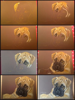 Kira opbouw pastelpotlood