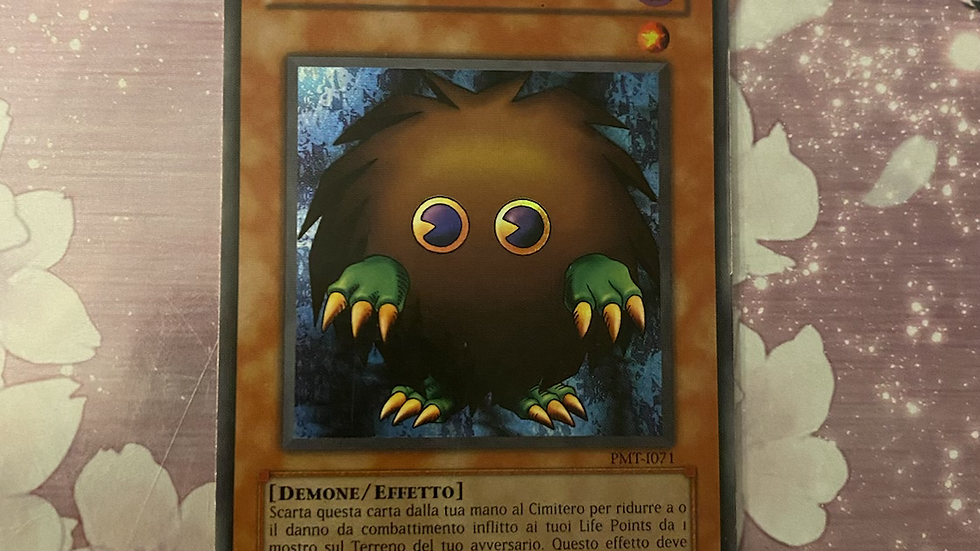 Kuriboh (super rara) PMT-IO71 [CONDIZIONI MEDIE]