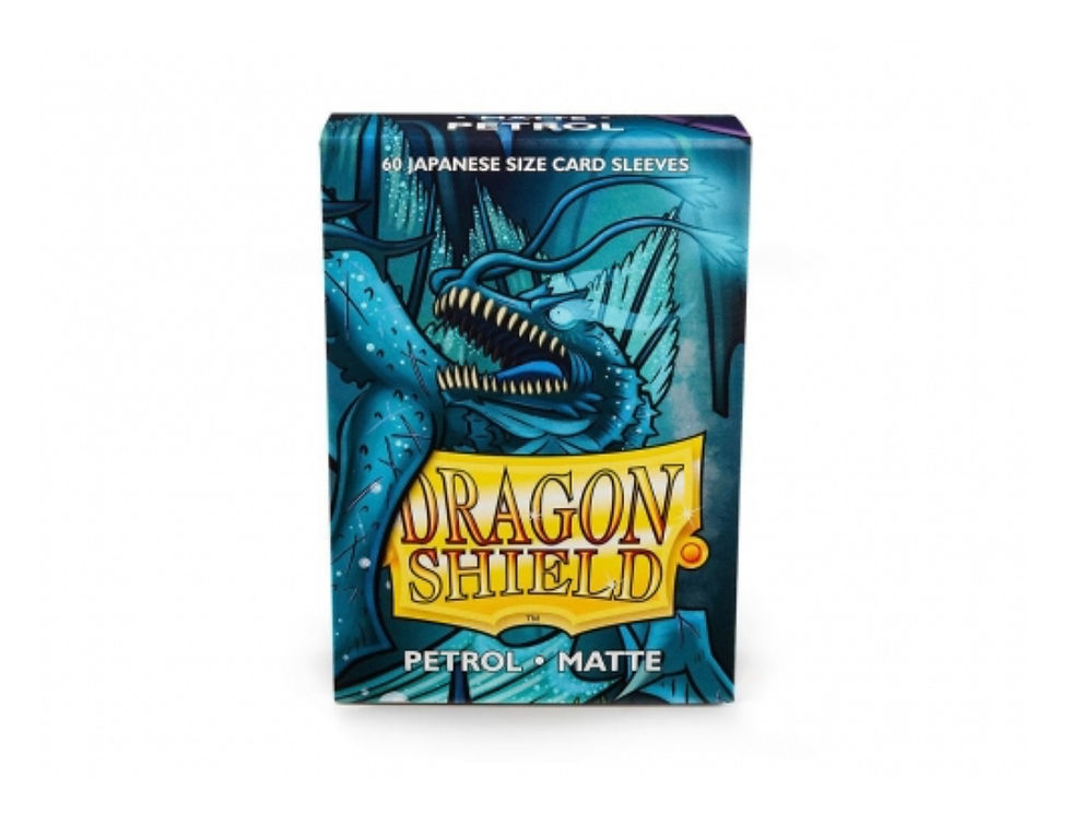Small Japanese - Matte Petrol (60 Bustine) - Dragon Shield