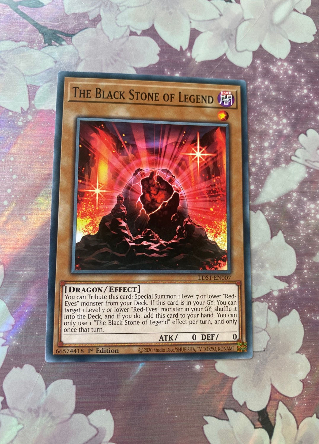 The black stone of the legend (common)