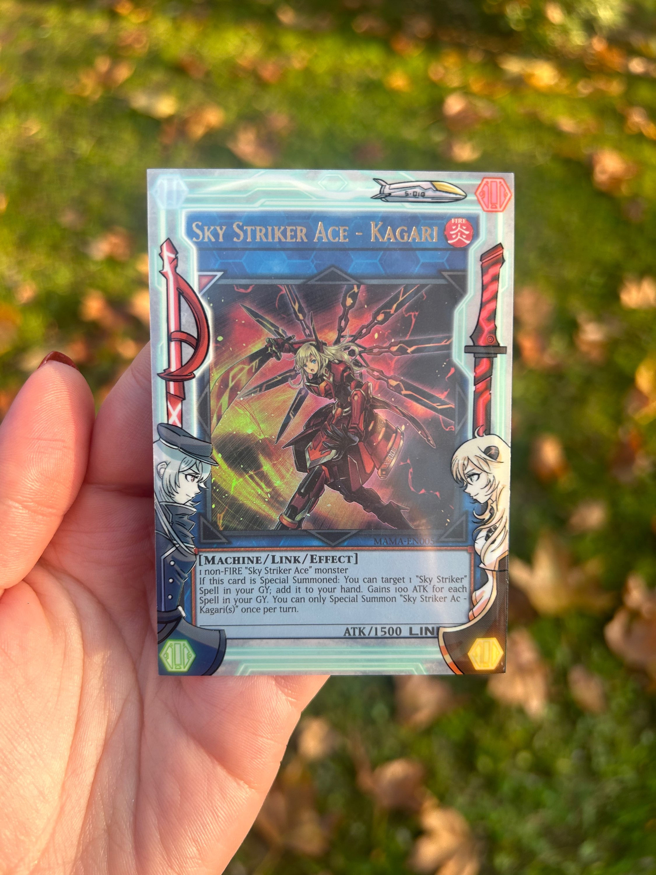 Border Sleeves Sky striker (15 Sleeves) 