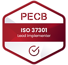 ISO 37301 Lead Implementer digital badge