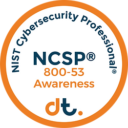 NCSP 800-53 Awareness Certificate Digital Badge