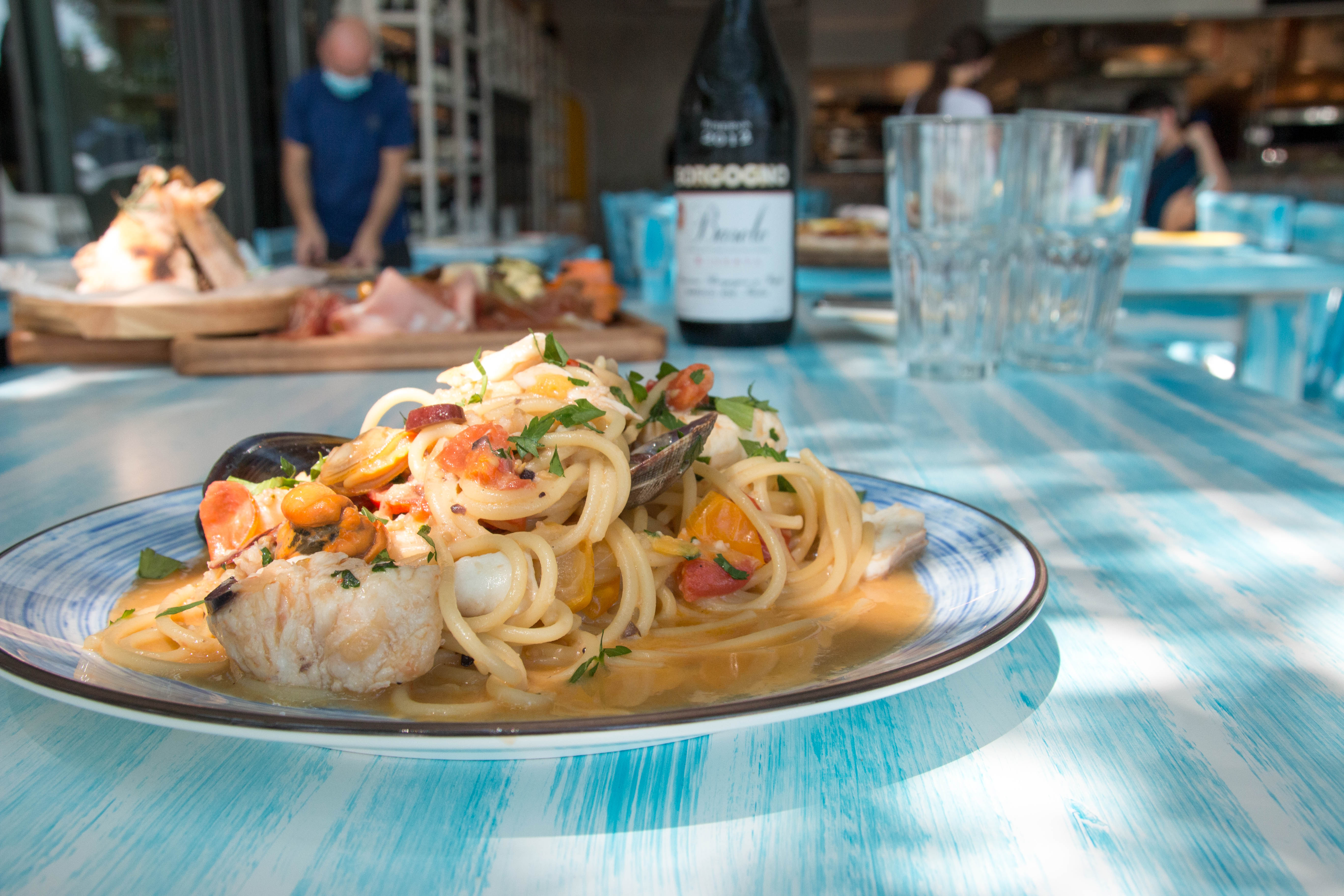 Arranged Food and Objects