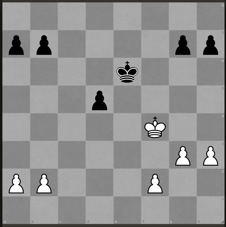 Pawn Endgame Puzzle