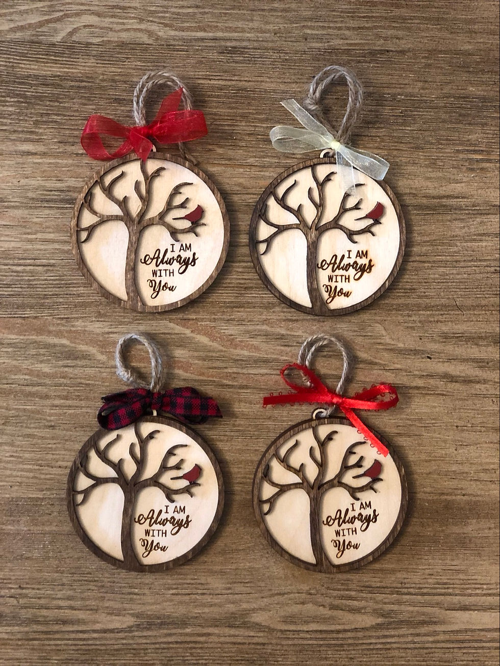 Thumbnail: Always With You Wooden Ornament
