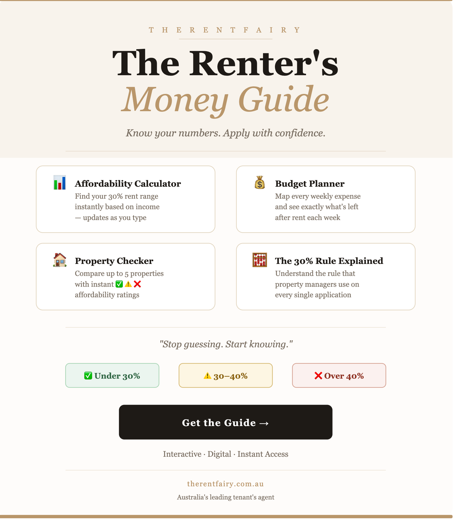 The Renter's Budget Tracker