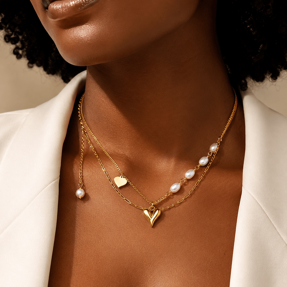 Aurélle™ Amour Perlé Necklace