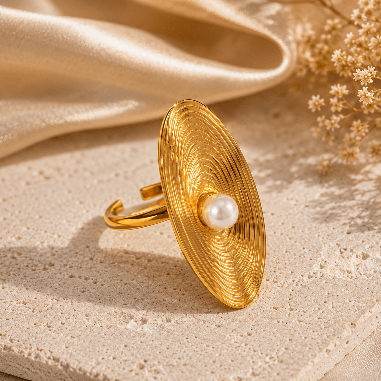 Aurélle Soleil Pearl Statement Ring™