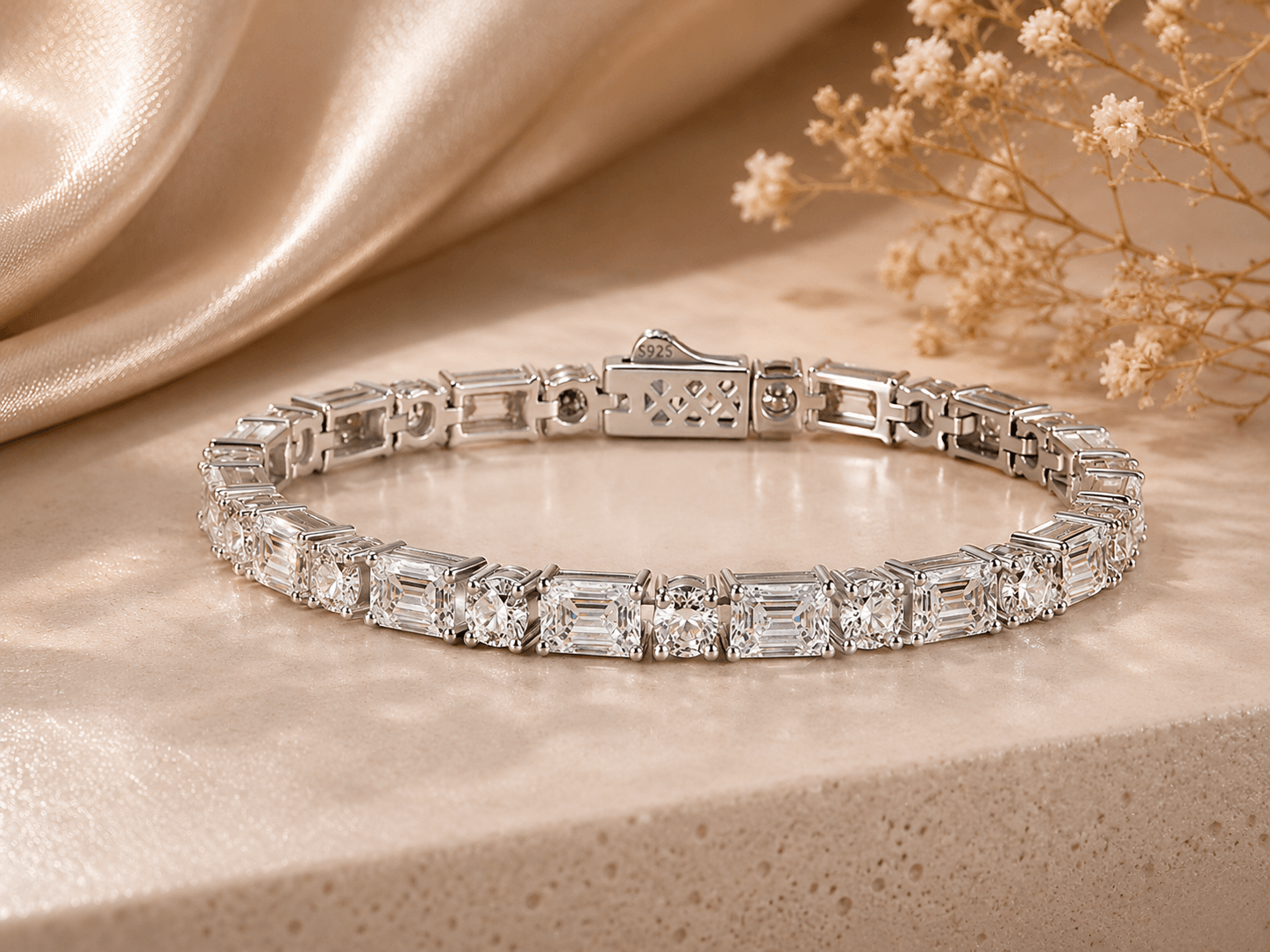 Aurélle Royale Duet Tennis Bracelet