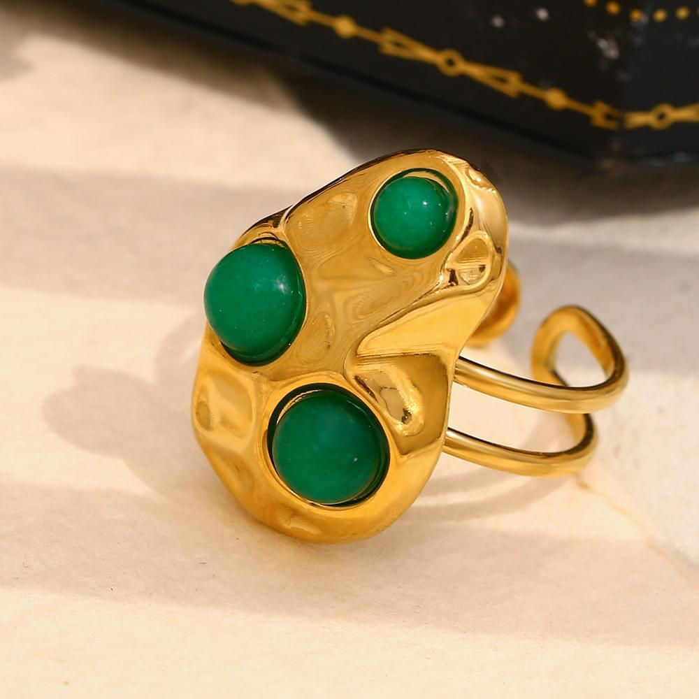 Aurélle™ Emerald Muse Ring