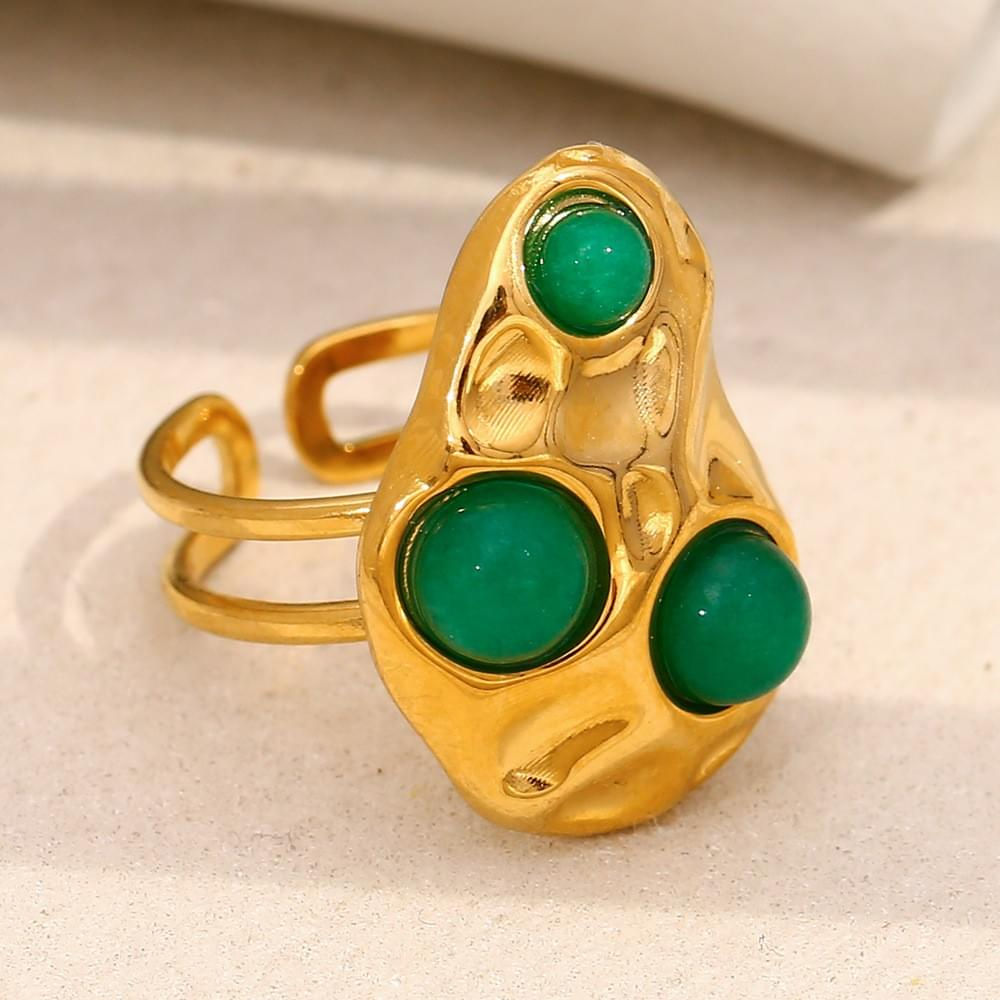 Aurélle™ Emerald Muse Ring