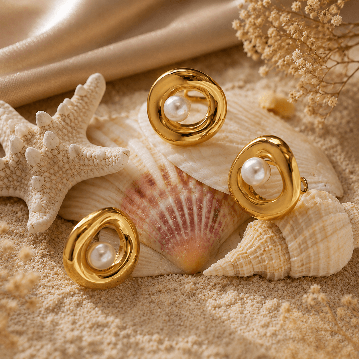 Aurélle™ Pearl Éternité Ring