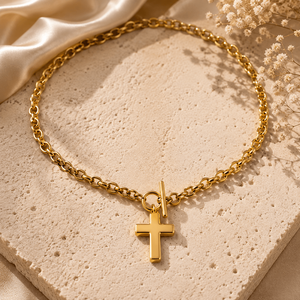 Aurélle Devotion Cross Necklace™