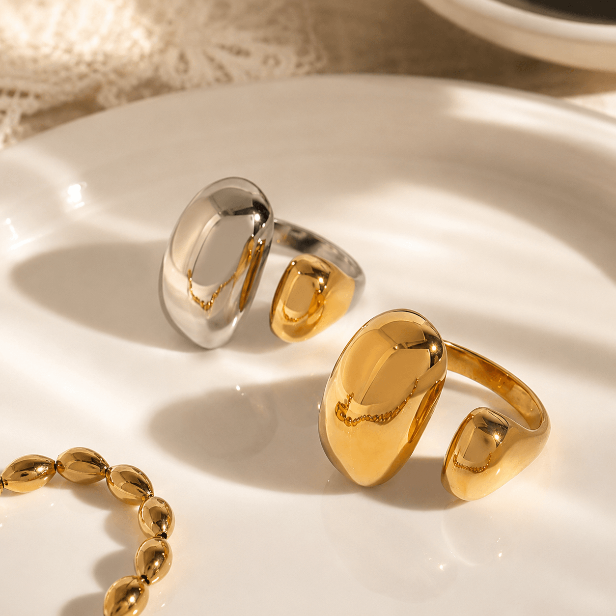 Aurélle Sculpté Duo Ring™