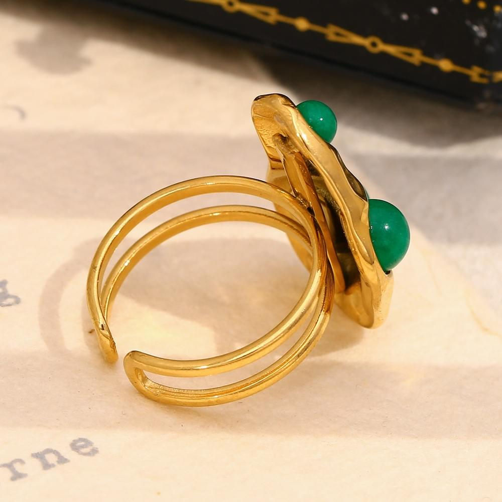 Aurélle™ Emerald Muse Ring