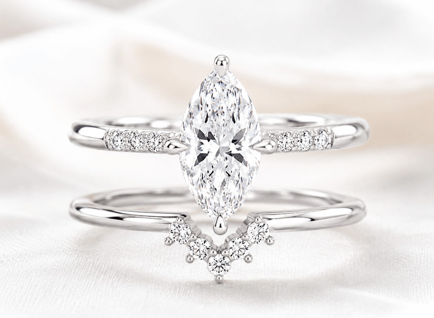 The Seraphina Marquise Bridal Set™
