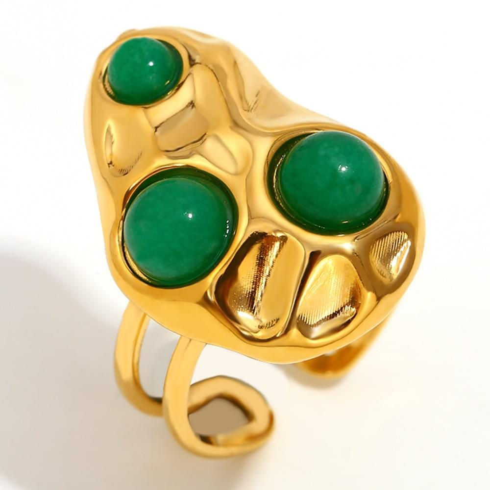 Aurélle™ Emerald Muse Ring