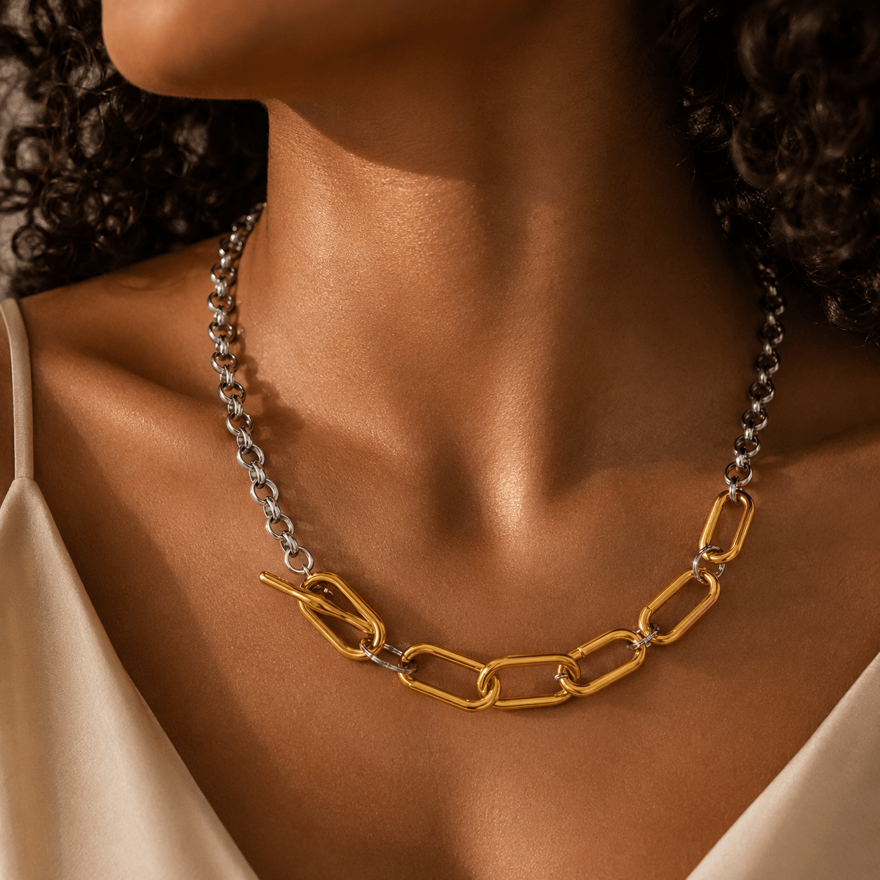Duality Link Necklace