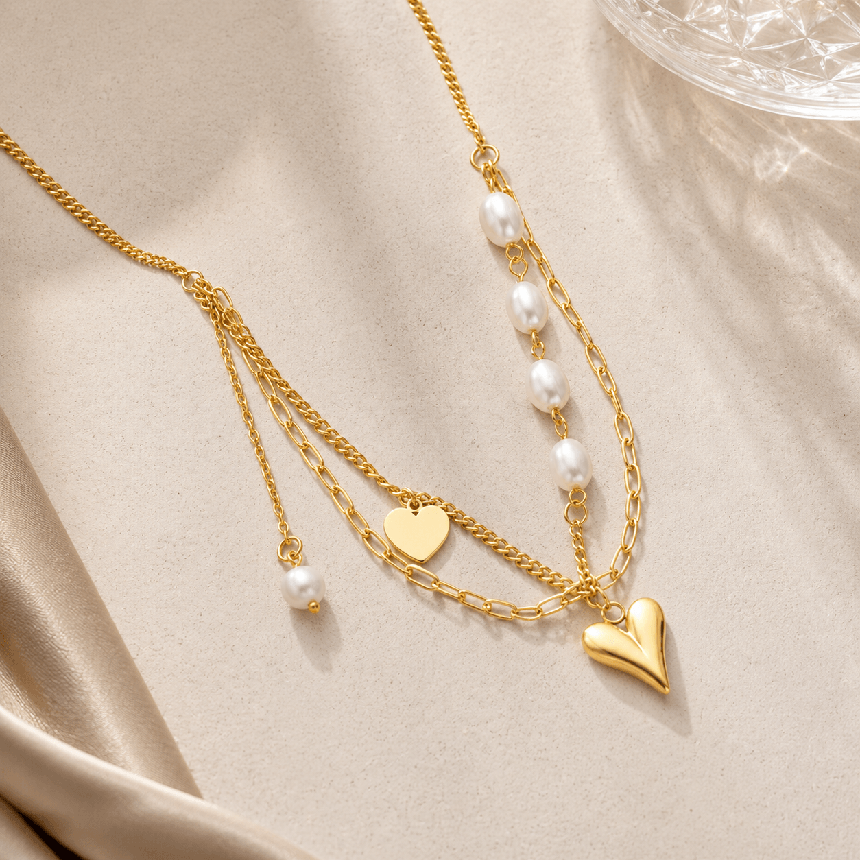 Aurélle™ Amour Perlé Necklace