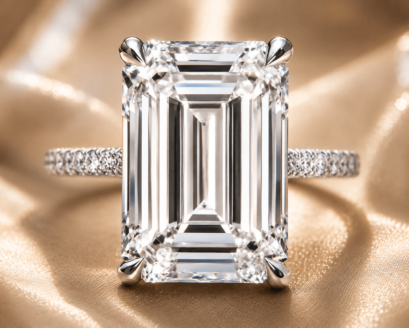 Aurélle Ever After™ Emerald Royale Solitaire Ring