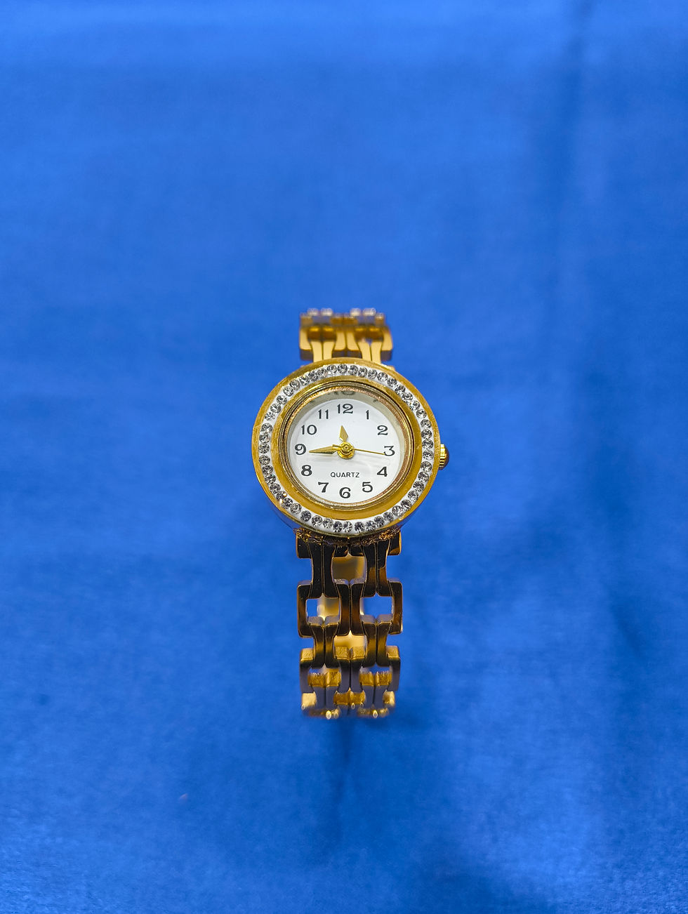 Gold Plated Kada Bracelet Watch for Women & Girls – Anti-Tarnish Waterproof