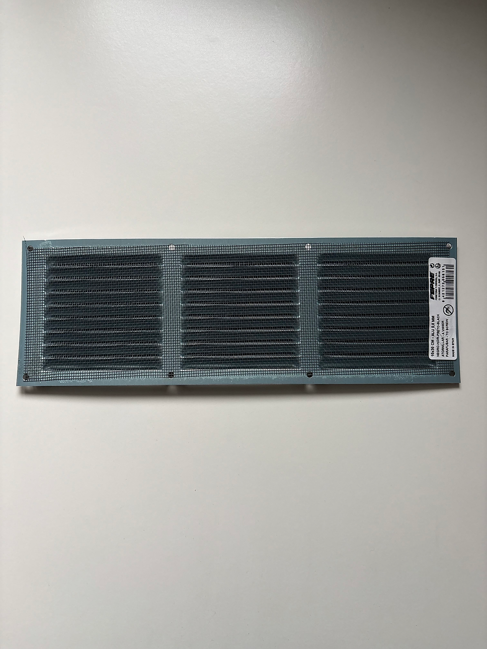 Miniature : Grille de ventilation 10x30cm Noir 