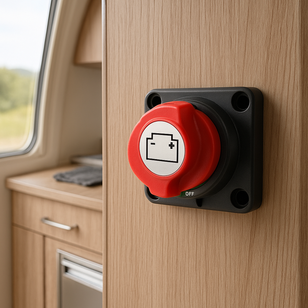 Interrupteur Coupe-Batterie 275A – 12V / 24V / 48V