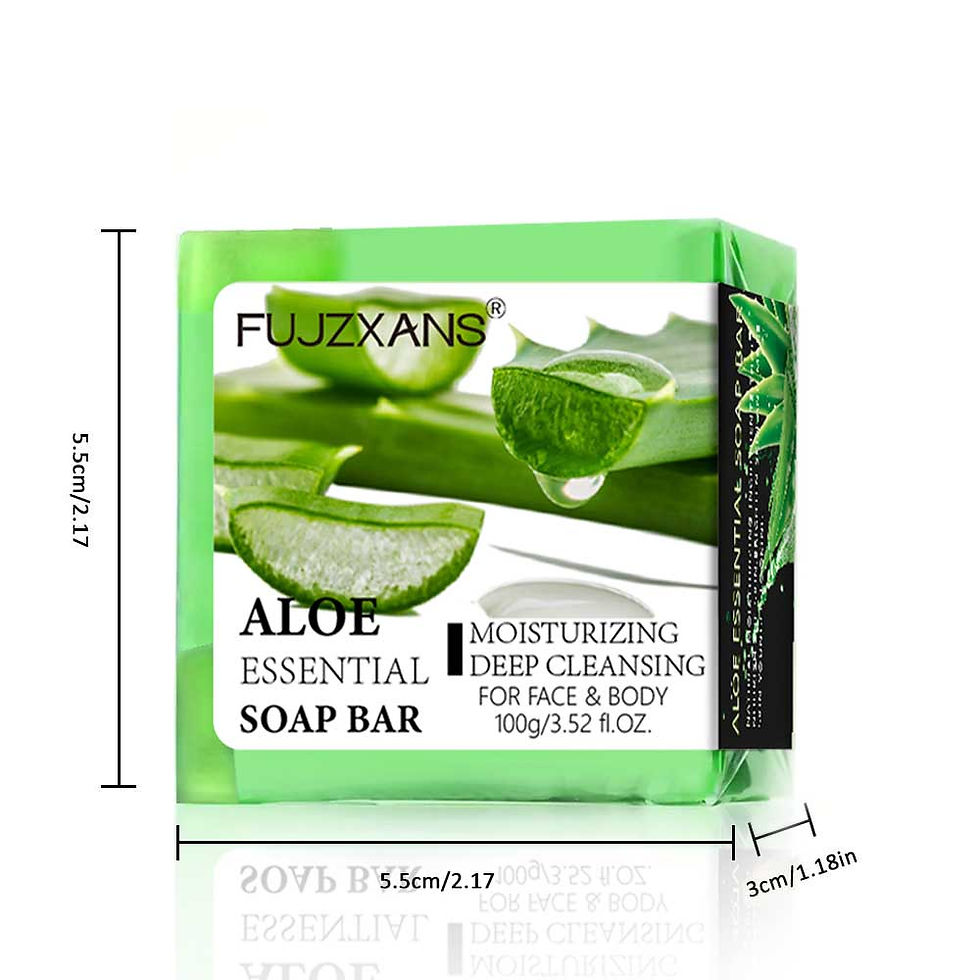 Miniatura: Aloe Vera Soap For Face 100g Facial and Body Moisturizing Cleansing Handmade Soa