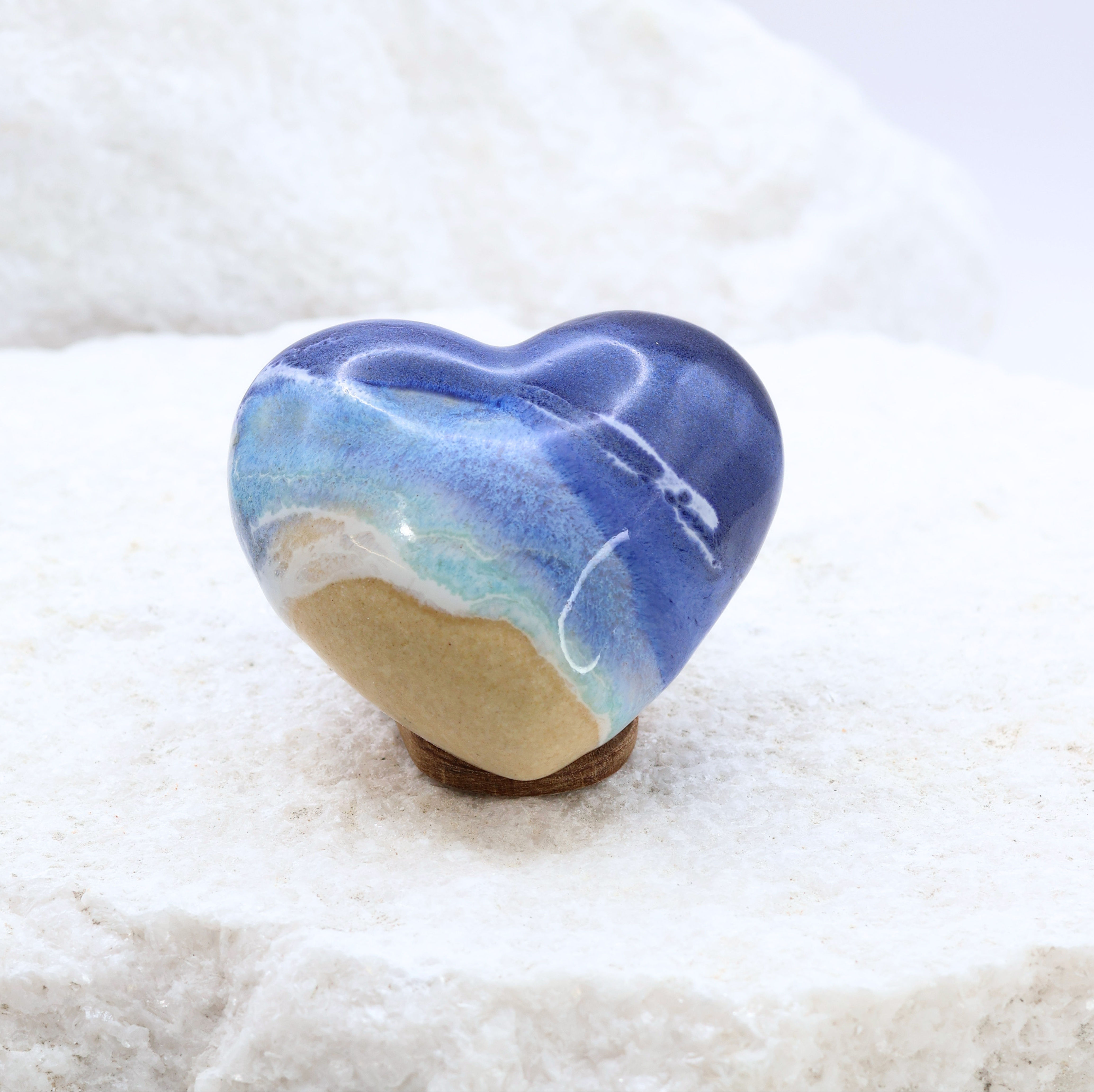 *Ceramic Heart By the Sea