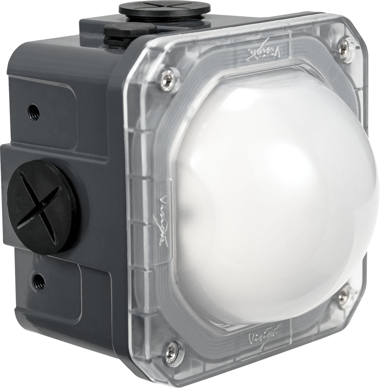 10-Watt Junction Box Light Frosted Lens