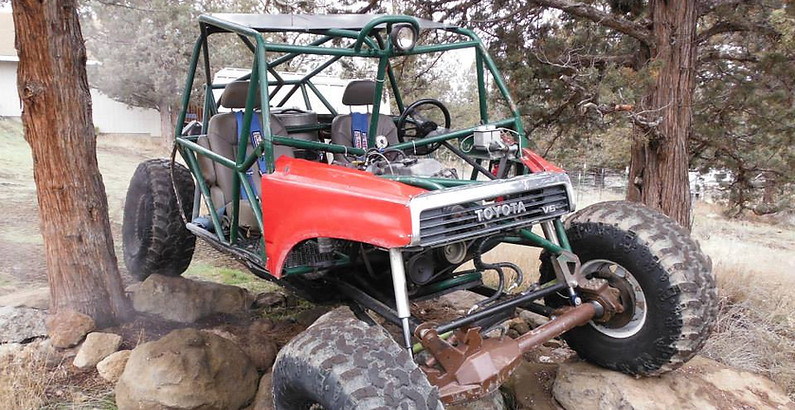 Turbo 2rz test flex on the rocks