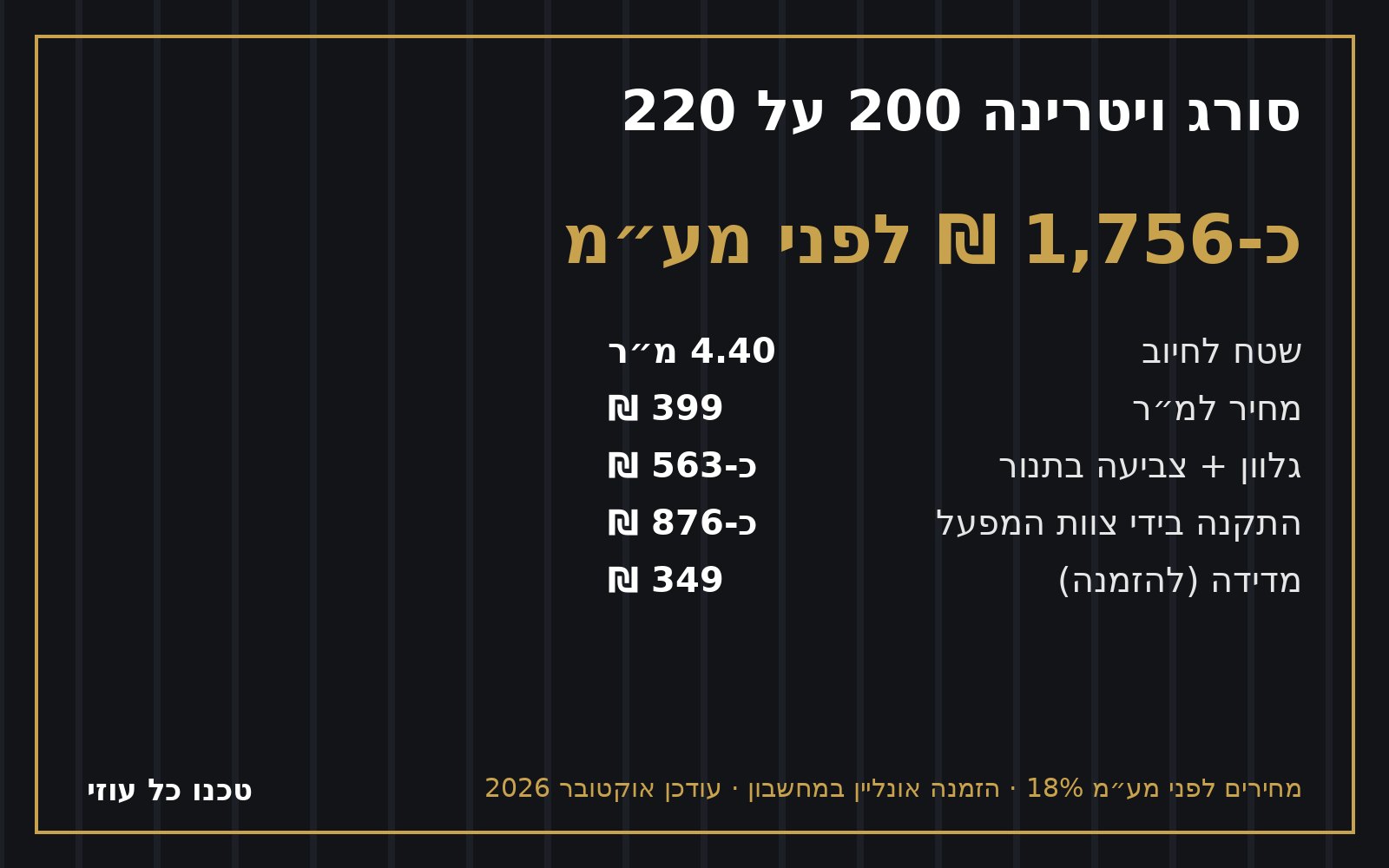 סורג לחלון גדול בתמונת מוצר
