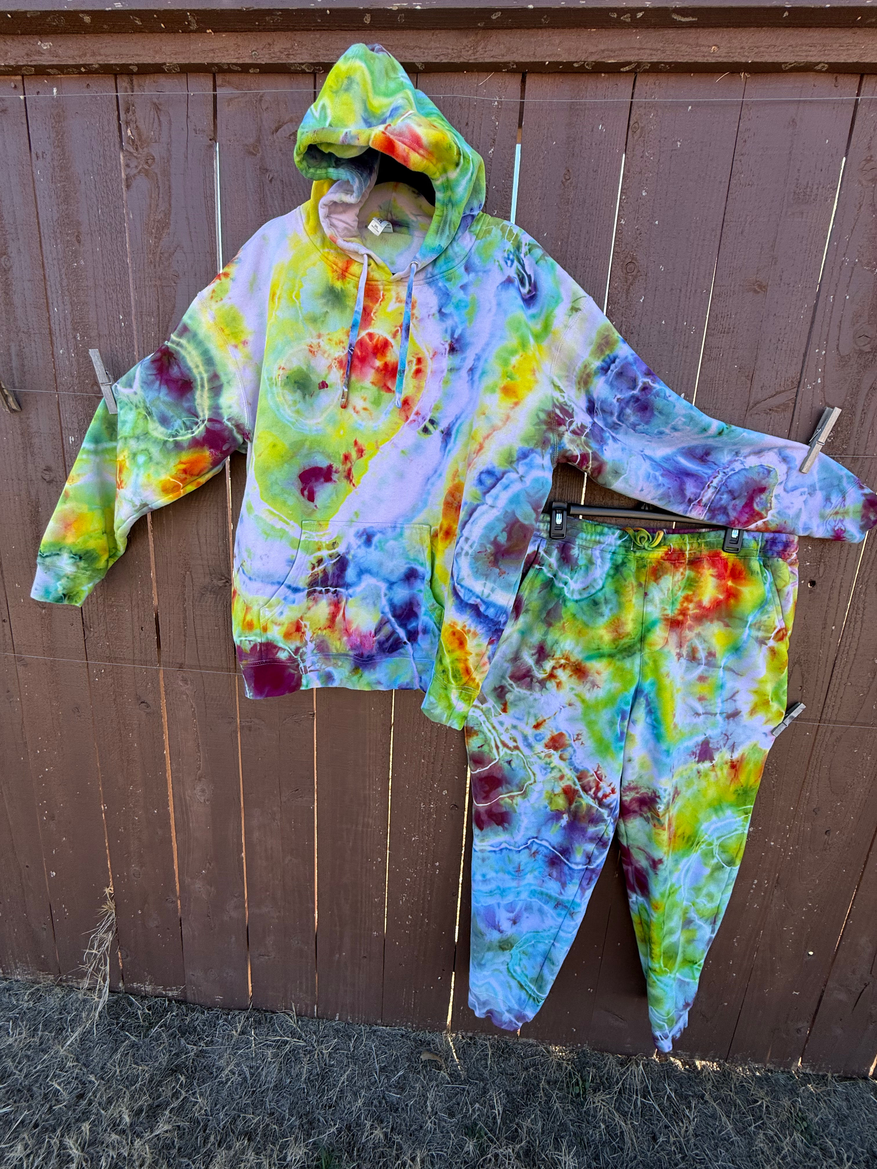 2X- Large Jogger and Hoodie Set (Midweight) 