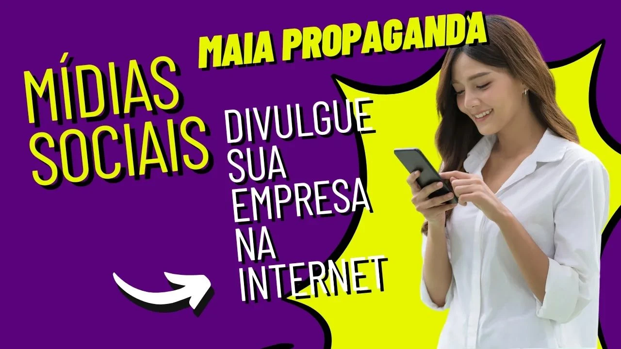 Criação de mídias sociais