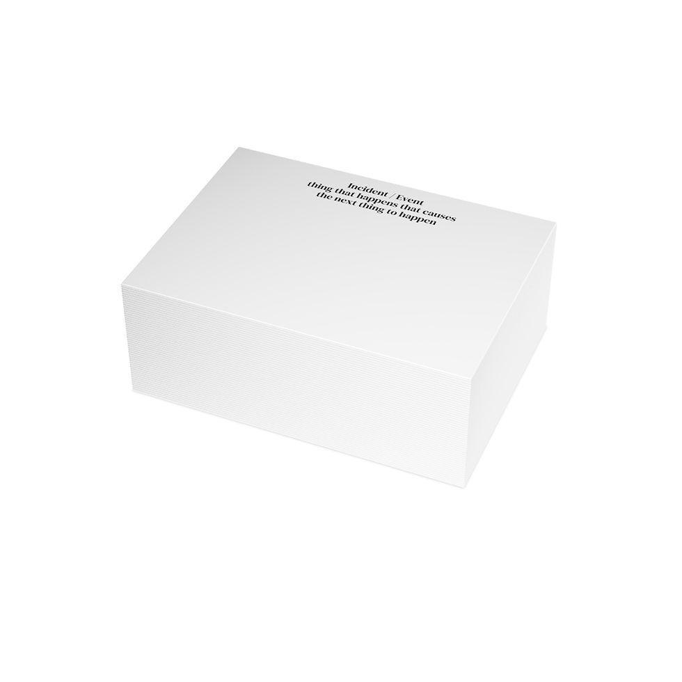 Thumbnail: Index Plotting Cards for Writers in Film & Television