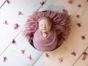 Fenton, Michigan Newborn Photographer: Raelynn's Session