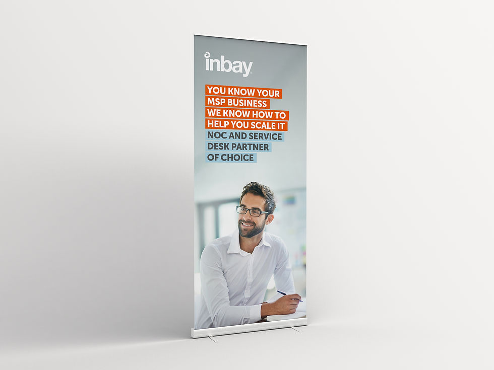 Roll banner design