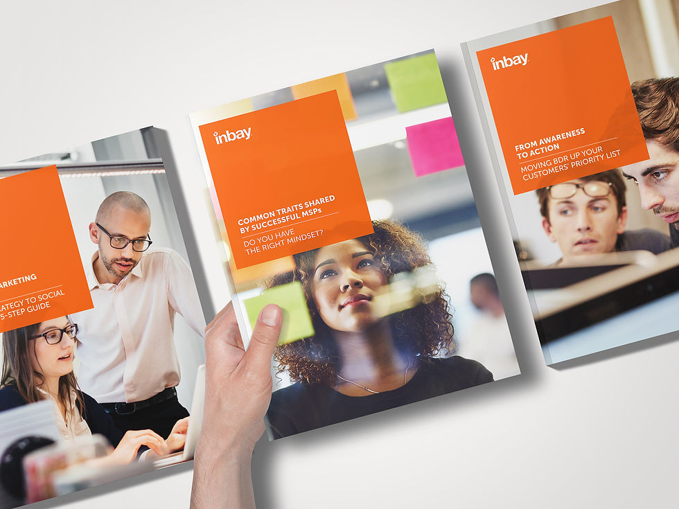 Inbay brochure designs