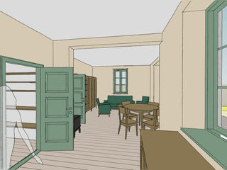 Rodinný dům v Údlicích, architekt Jan Kolman