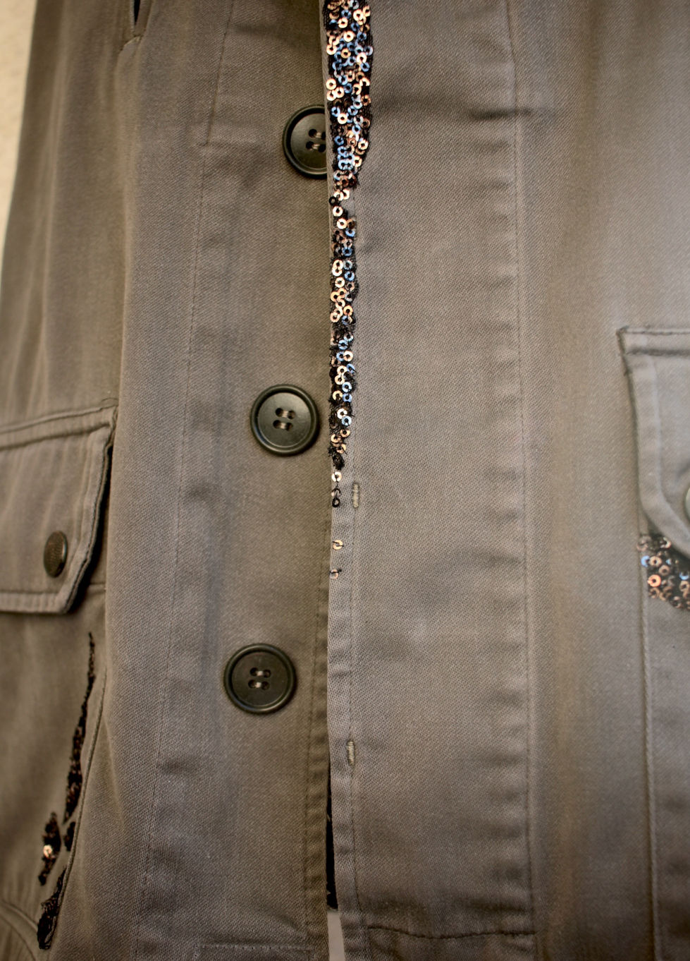 customisation veste militaire