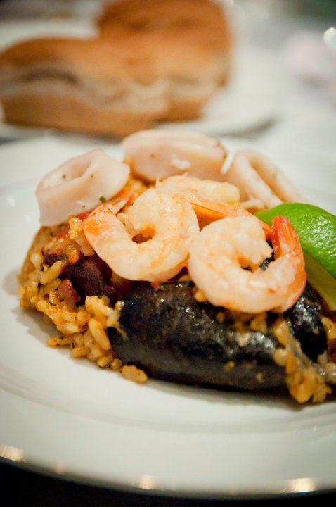 paella @ spanish wedding