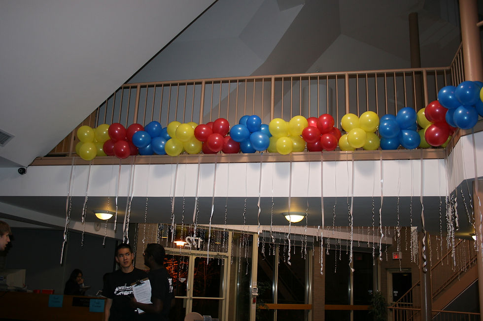 decor @ filipino benefit concert