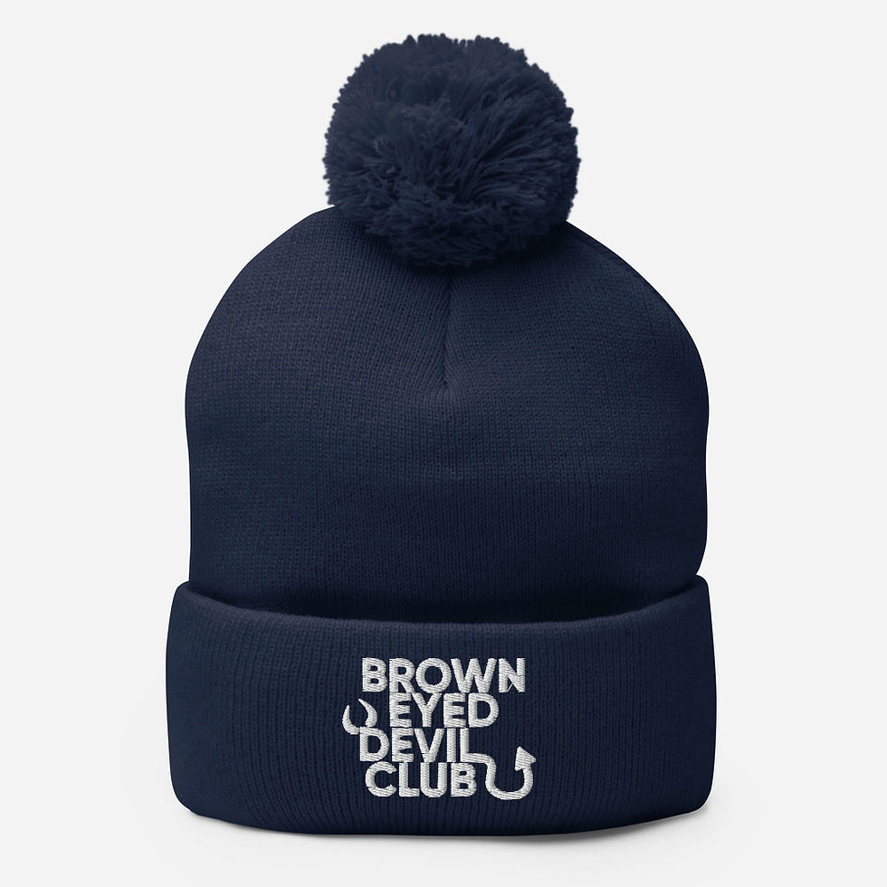 Thumbnail: Brown Eyed Devil Club - Pom-Pom Beanie