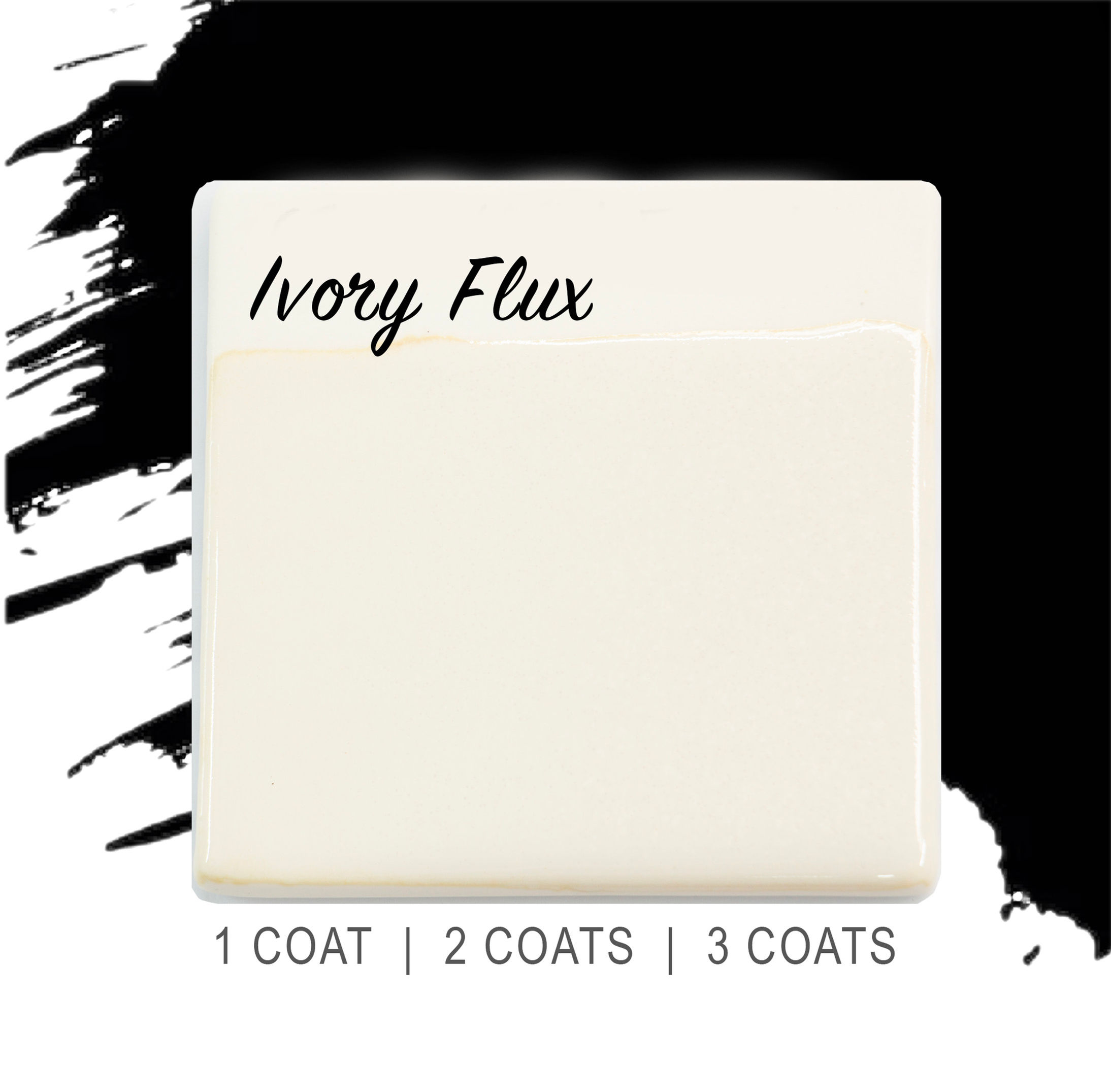 ABBOTS - IVORY FLUX  Midfire Brushable Glaze | Wellington Potters Supplies NZ