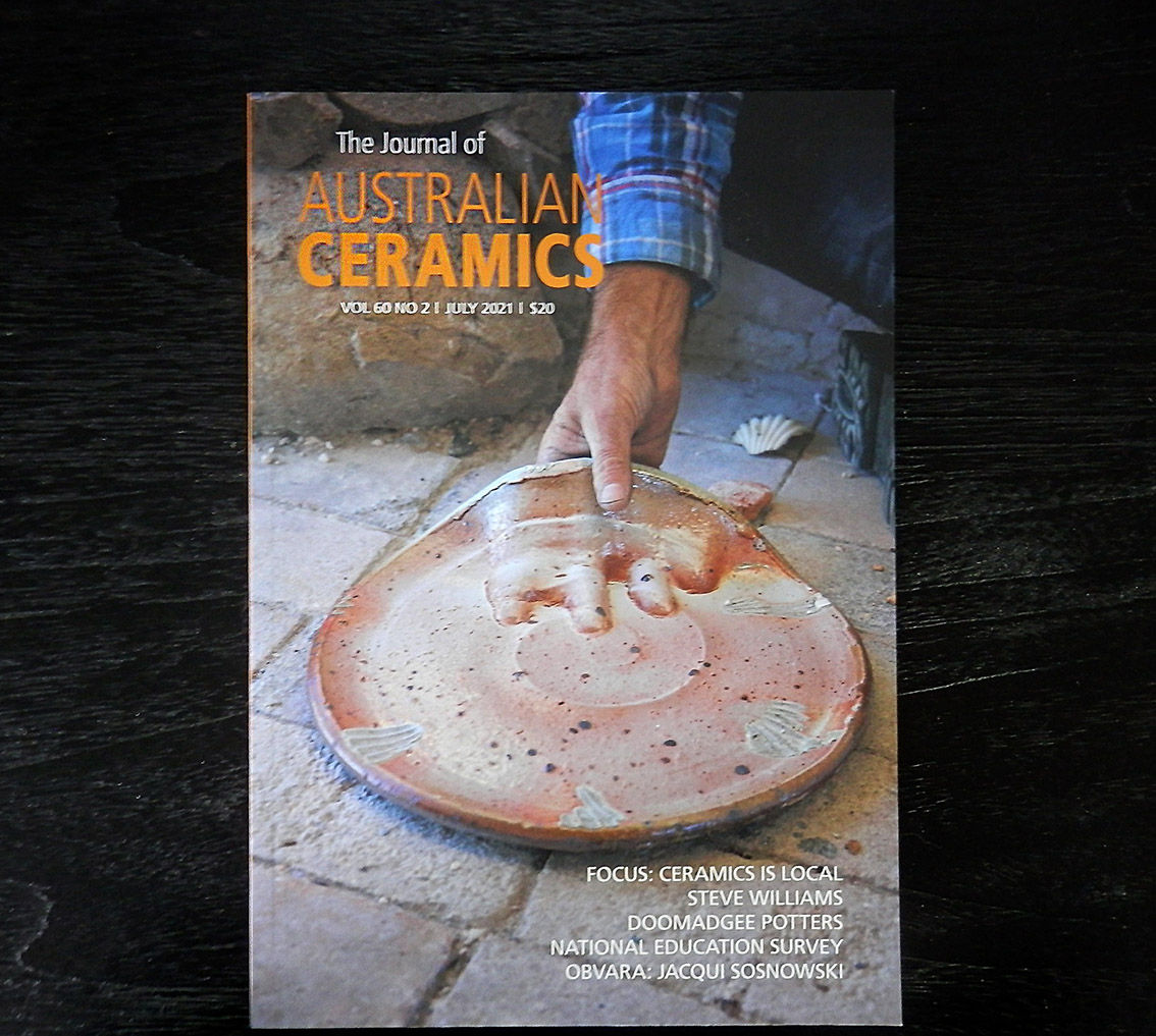 The Journal of Australian Ceramics | July 2021 | Vol 60-No 2 | Wellington Potters Supplies Ltd | NZ