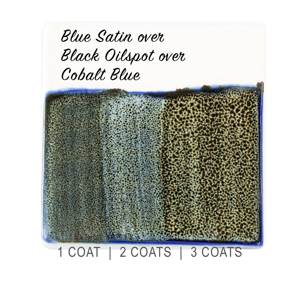 Thumbnail: ABBOTS - BLUE SATIN Midfire Brushable Glaze  400ml | Wellington Potters Supplies NZ