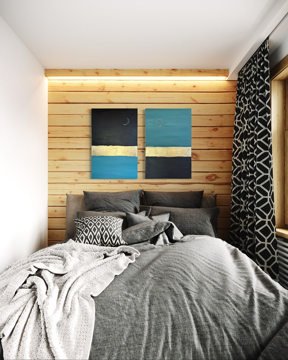 Thumbnail: Night and Day Diptych